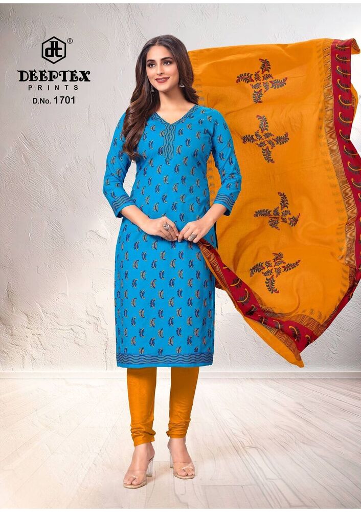 Deeptex Tradition Vol-17  Dress Material
