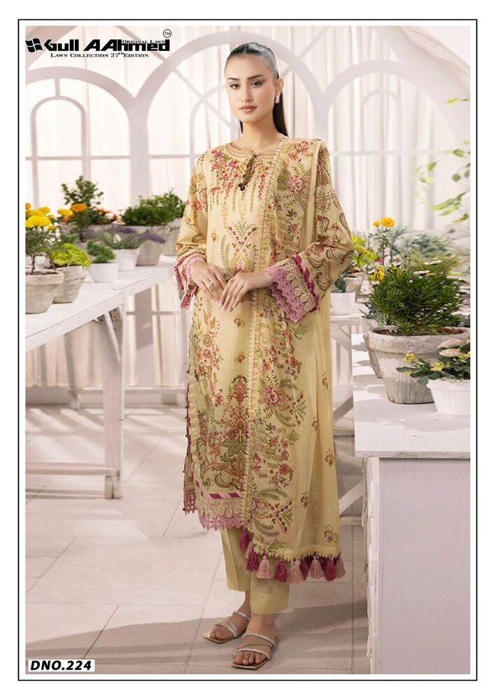 Gull AAhmed Lawn Vol-27  Karachi Dress Material