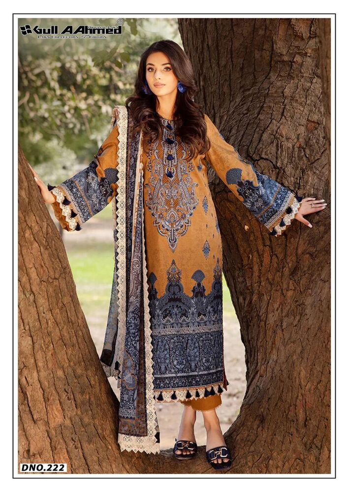 Gull AAhmed Lawn Vol-27  Karachi Dress Material