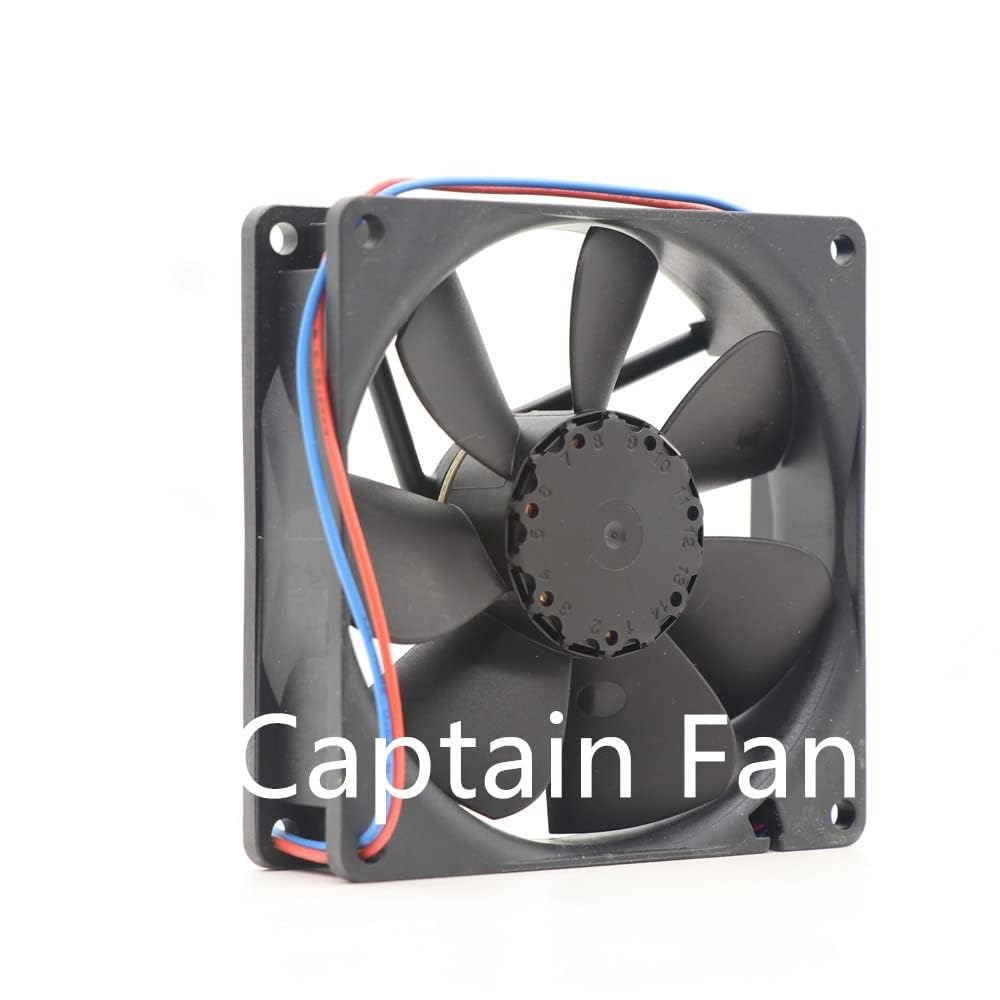 ebmpapst 3414 NGH Axial Fan 24V-125mA 3W DC Brushless Air Cooling Fan 3000 RPM 90 * 90 * 25mm 2Wire