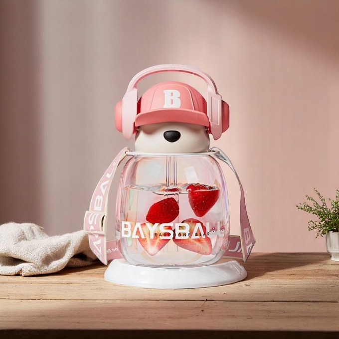 Headphone Water Bottle 