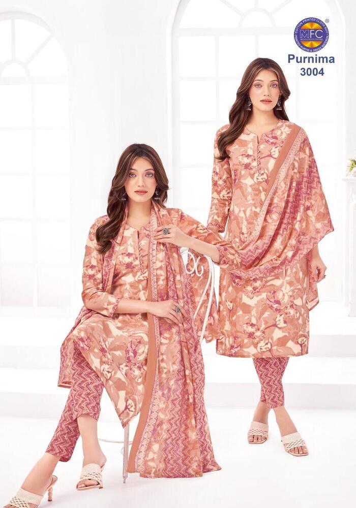 MFC Purnima Vol-03  Dress Material
