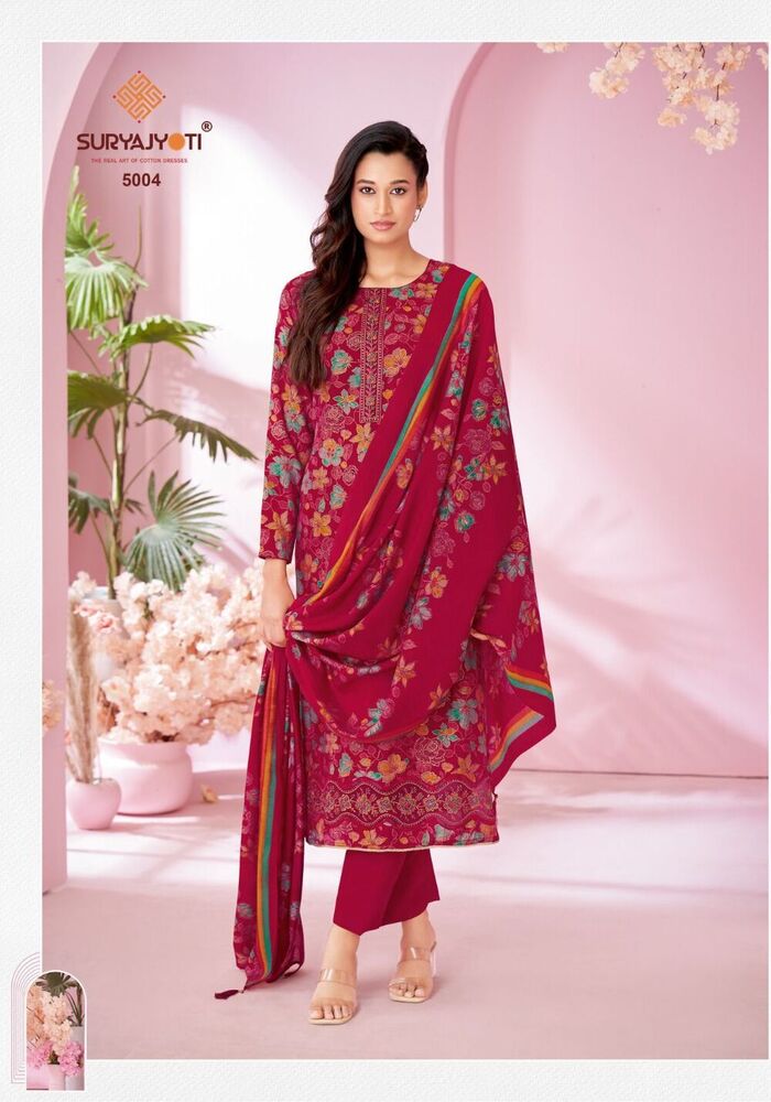 SuryaJyoti Kanika Vol-05  Dress Material