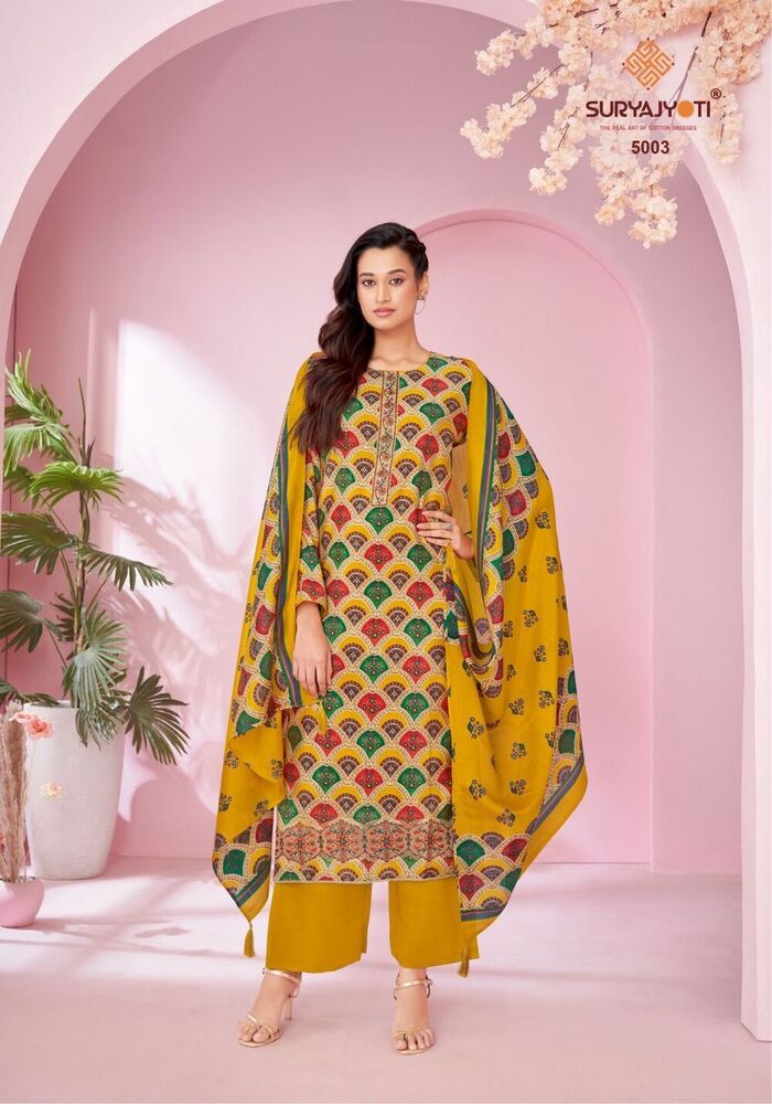 SuryaJyoti Kanika Vol-05  Dress Material