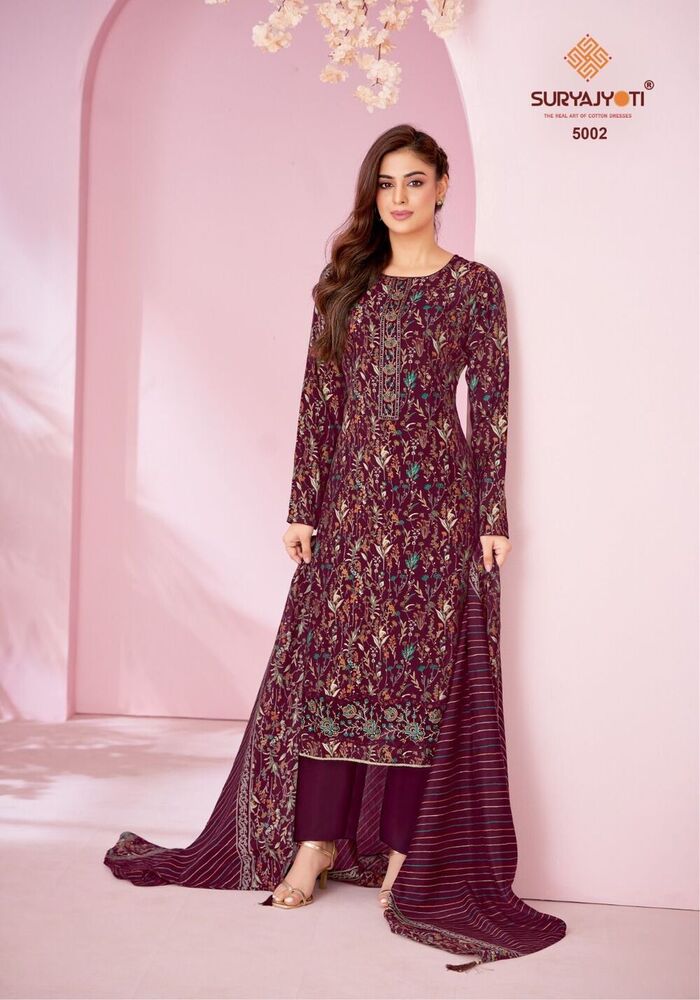 SuryaJyoti Kanika Vol-05  Dress Material