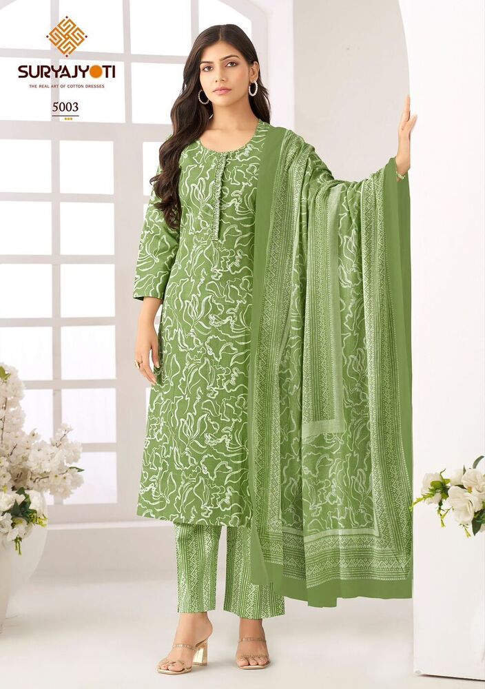 SuryaJyoti Ice Look Vol-05  Dress Material
