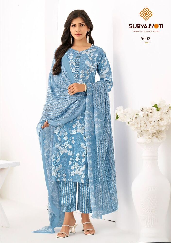 SuryaJyoti Ice Look Vol-05  Dress Material