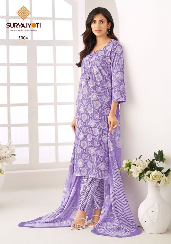 Suryajyoti Ice Look Vol-05 A Dress Material