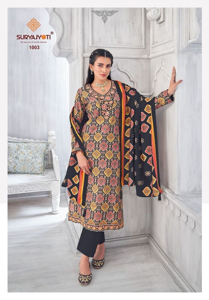 Suryajyoti Priyanka Advance Vol-01 A Dress Material