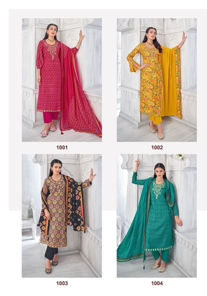 Suryajyoti Priyanka Advance Vol-01 A Dress Material