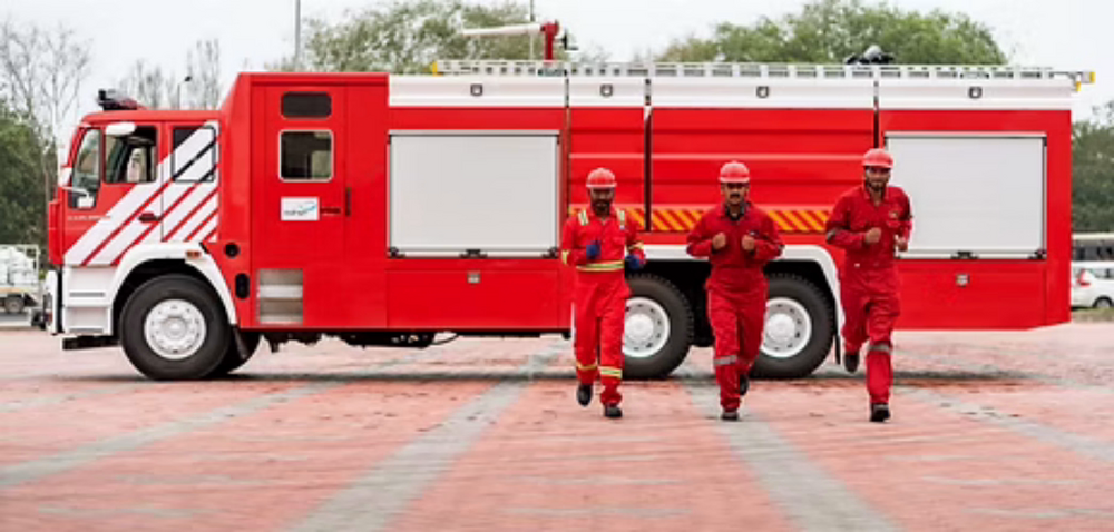 Emergency fire tender