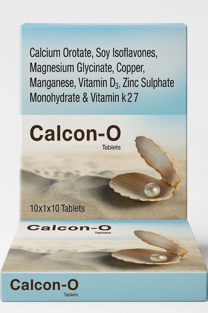 Calcium Orotate, Soy Isoflavones, Magnesium Glycinate, Copper, Manganese, Vitamin D3, Zinc Sulphate Monohydrate & Vitamin k27