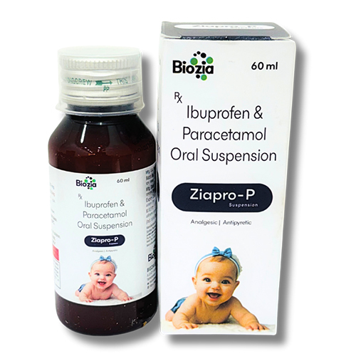 60 Ml Ibuprofen And Paracetamol Oral Suspension - Drug Type: General Medicines