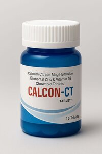 Calcium Citrate, Mag Hydroxide, Elemental Zinc & Vitamin D8  Chewable Tablets