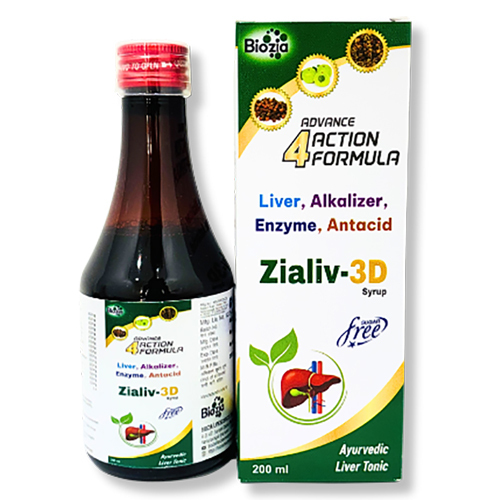 Liver Alkaliser Enzyme Antacid Syrup - Purity: 95%