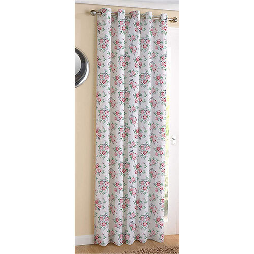 100% Cotton Printed Curtains - Color: Multicolor