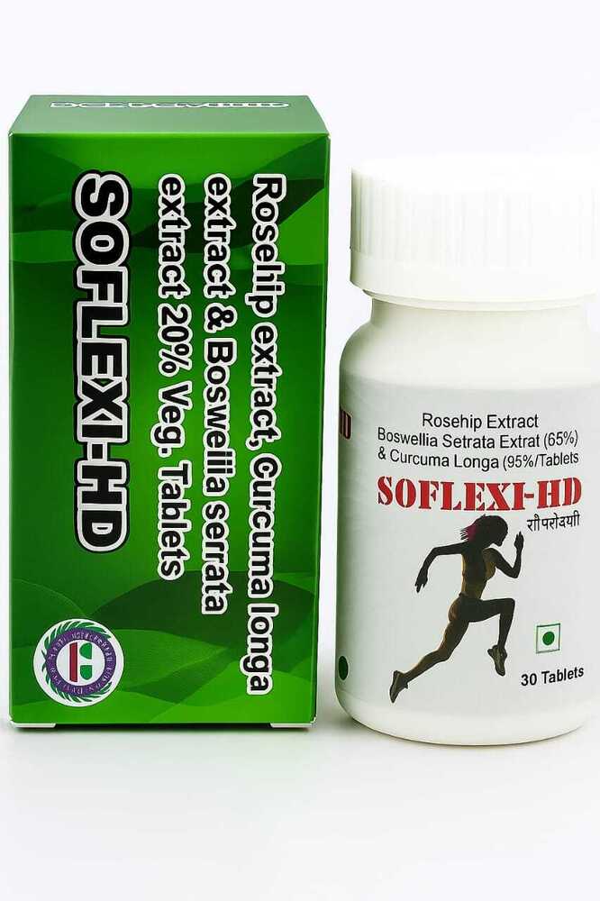 Rosehip extract, Curcuma longa extract & Boswellia serrata extract 20% Veg. Tablets (30 tablets)