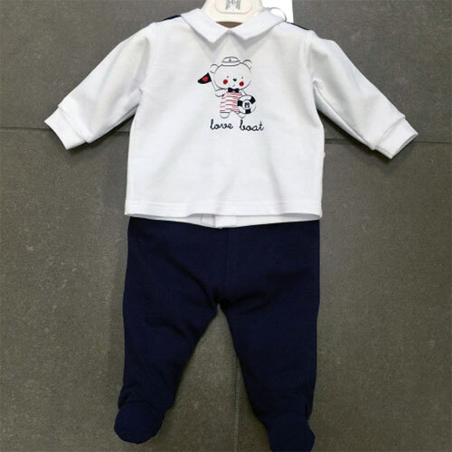 Baby Set Interlock 180 Gsm - Design: Printed