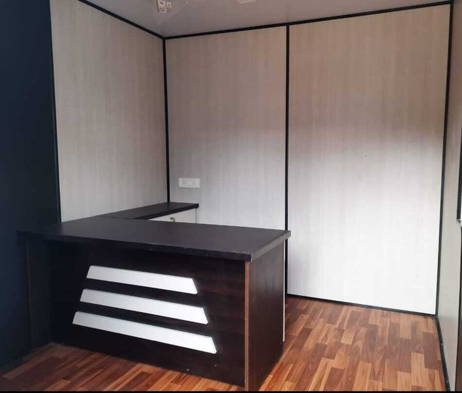 Executive Portable Cabin - Floor Material: Metal Sheet