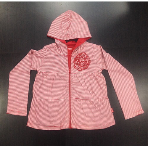 Single Jersy Yarn Dyer Hoodie 180 Gsm - Color: Pink