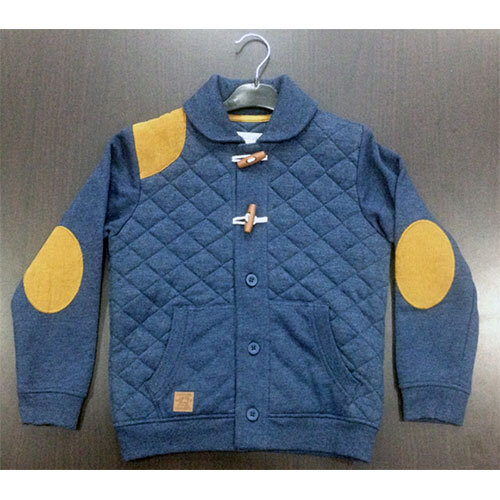 Fleece Quilted Boys Tops 260 GSM