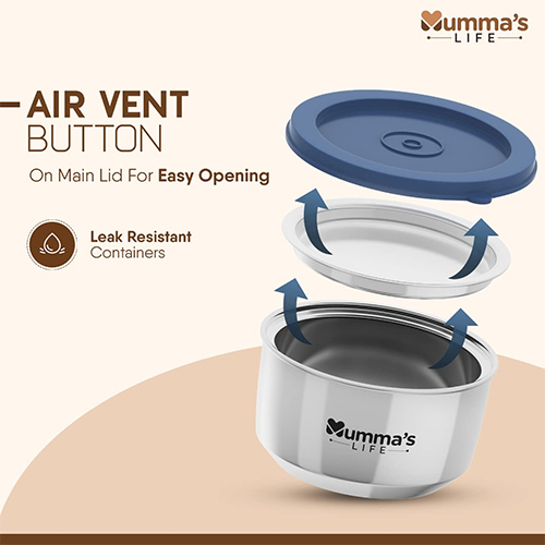 Insulated Lunch Box - Capacity: 240 Milliliter (Ml)