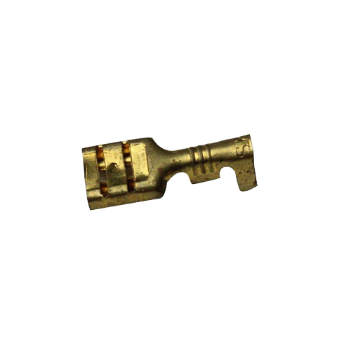 4.8 Female Slotted Terminal - Color: Golden