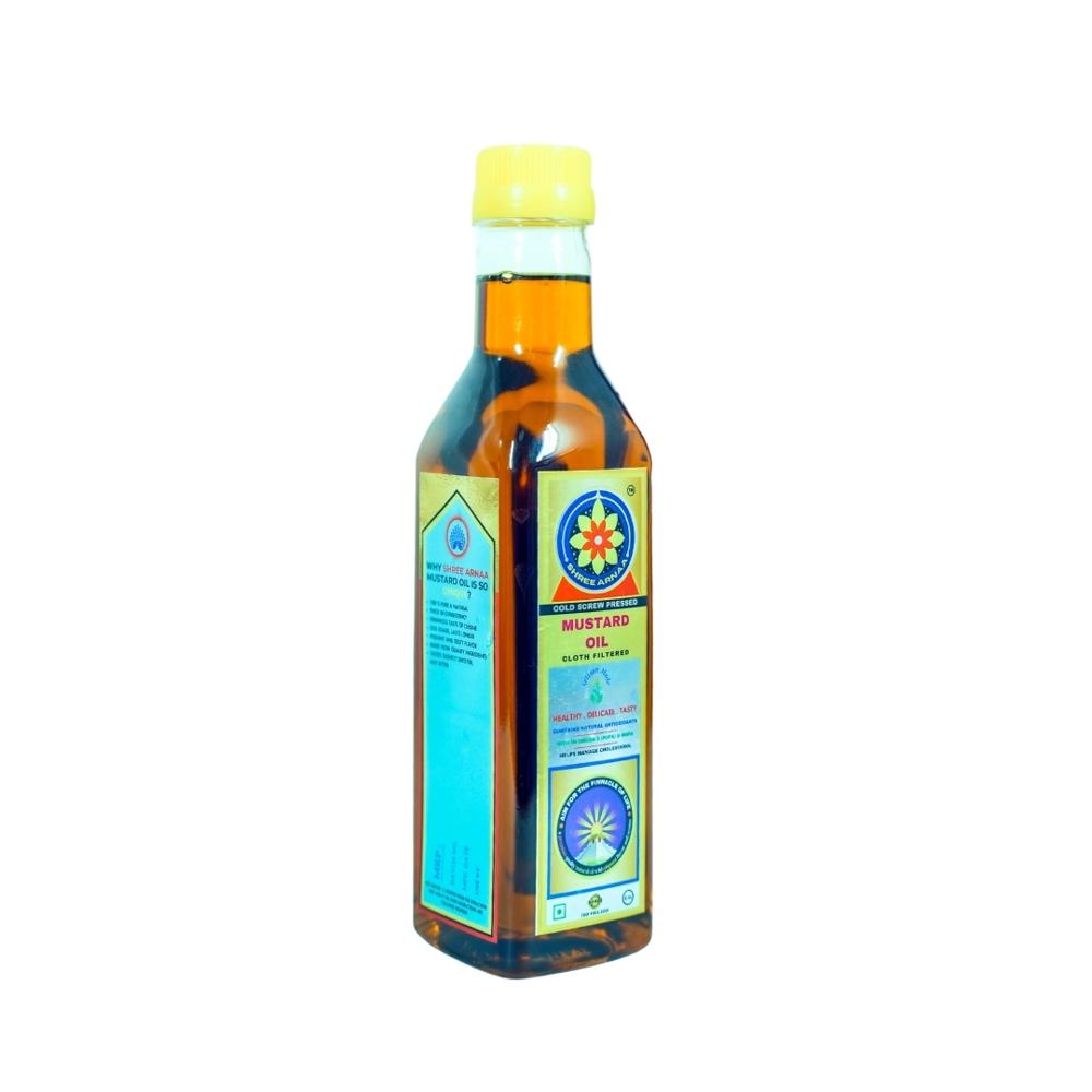 Shree Arnaa Mustard Oil 0.5 Ltr - Application: Cooking