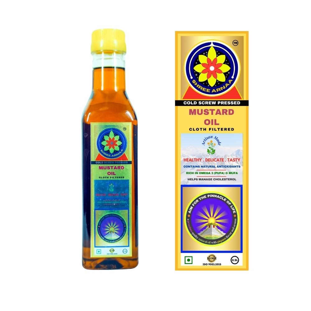 SHREE ARNAA Mustard Oil 0.5 LTR
