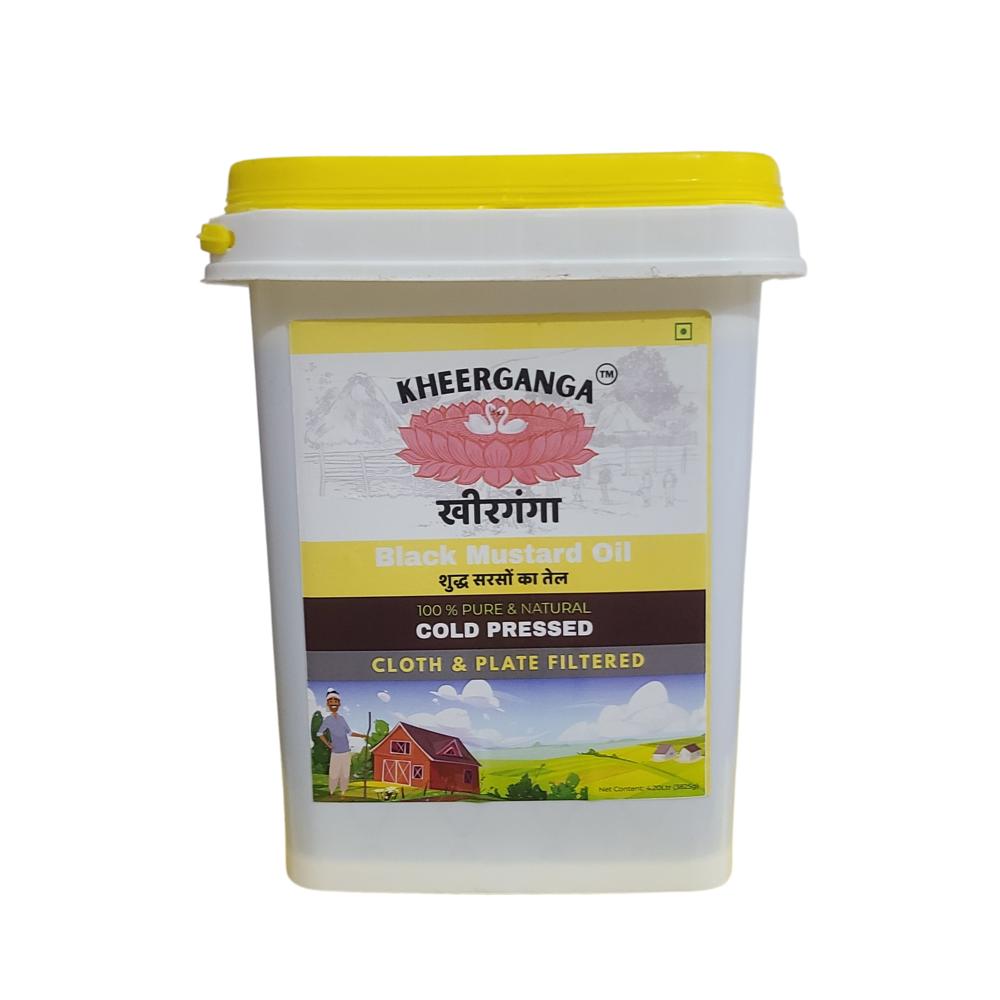 Kheer Ganga Cold Pressed Mustard Oil 4.20 Ltr - Application: Cooking