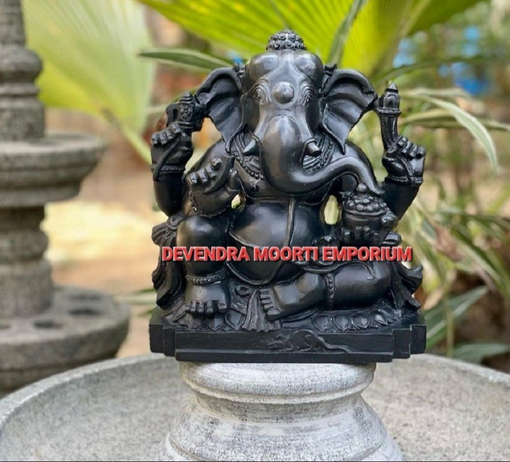black marble Export Quality Marble Ganesh Statues India