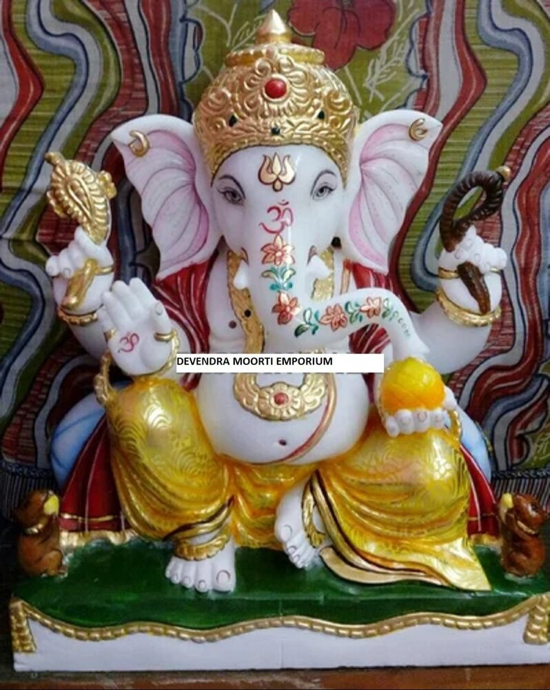 marble Ganesh Murti Exporter from Rajasthan
