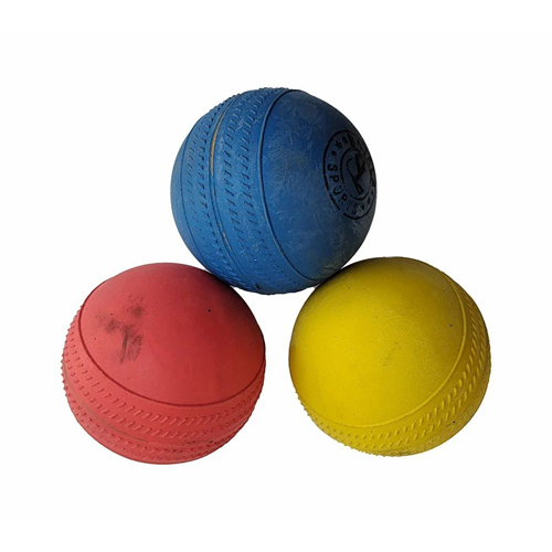 Ciko Multi Color Stumper Rubber Cricket Ball