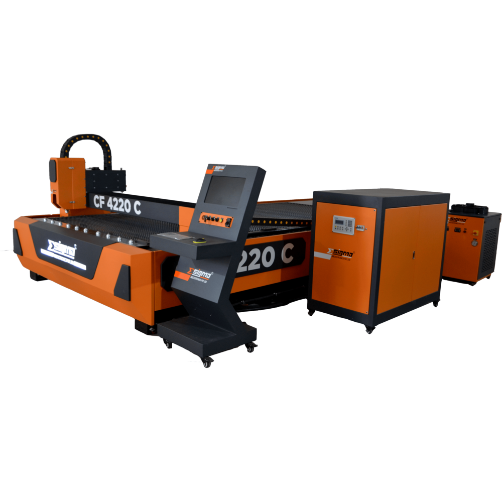 Fiber Laser Cutting Machine Open Type Single Pallet