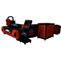Fiber Laser Cutting Machine Open Type Single Pallet