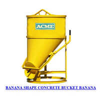 Banana Shape Concrete Bucket
