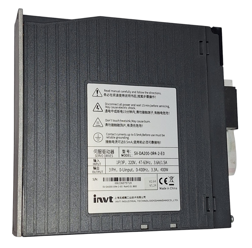 INVT SERVO MOTOR sv-da200-0r4-2-e0