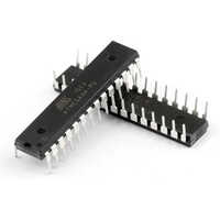 Atmega8a-pu Atmel Microcontroller - Color: Black