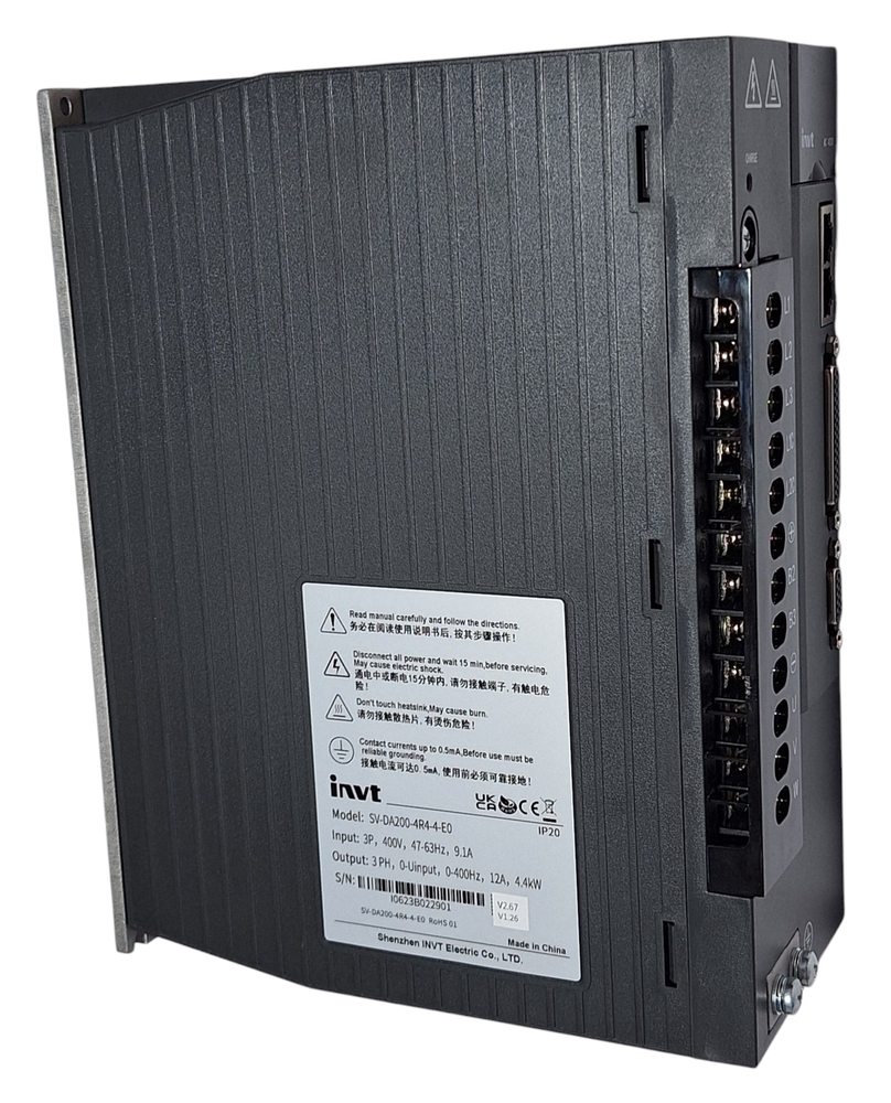 Invt Servo Sv-da200-4r4-4-e0 - Color: Black