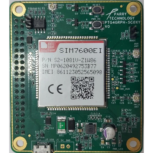 4g Lte Raspberry Pi Hat With Sim7600 Gnss Positioning Module