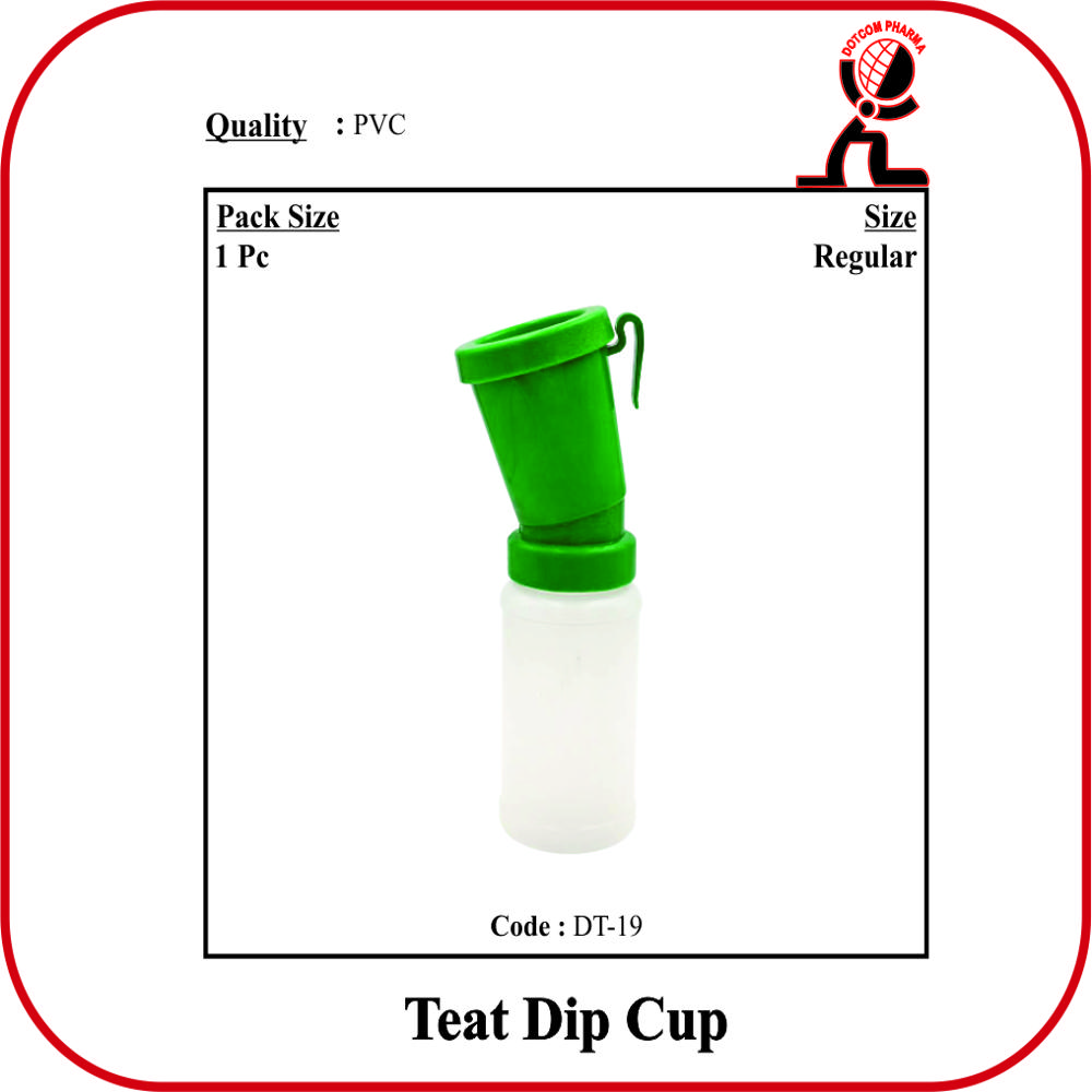 Teat Dip Cup - Application: Medical