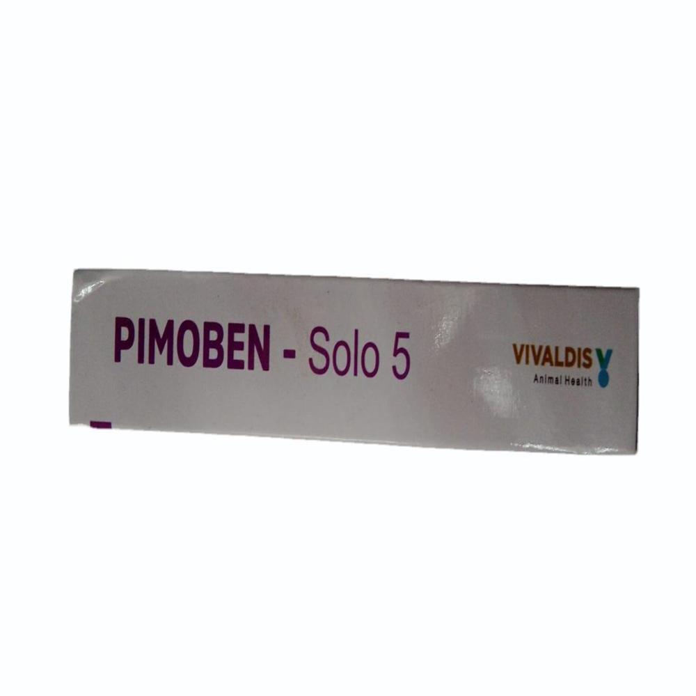 Pimoben-solo 5 Pimobendan Chewable Tablets