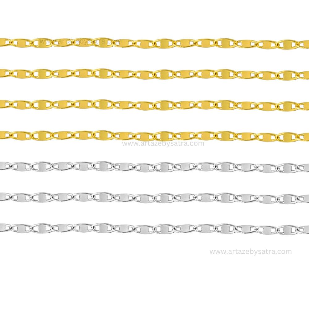 Brass High Quality Ready Chain | Size : 6inch | Qty : 1pc | RC28