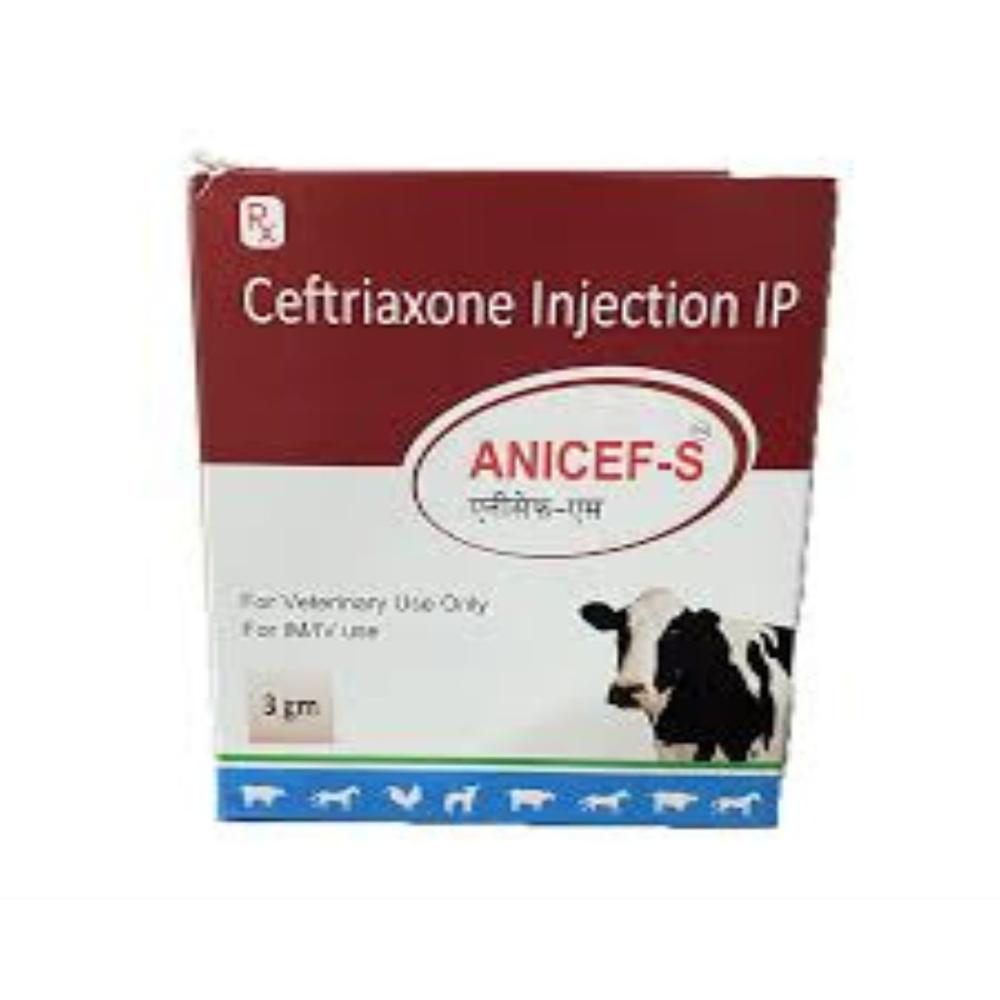 Anicef-S Ceftriaxone 3gm Injection