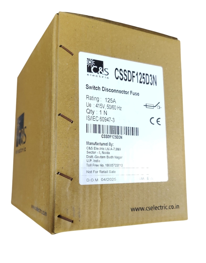 C&S SWITCH CONNECTOR FUSE UNIT CSSDF125D3N