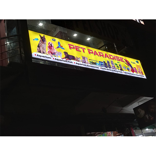High Glow Sign Board