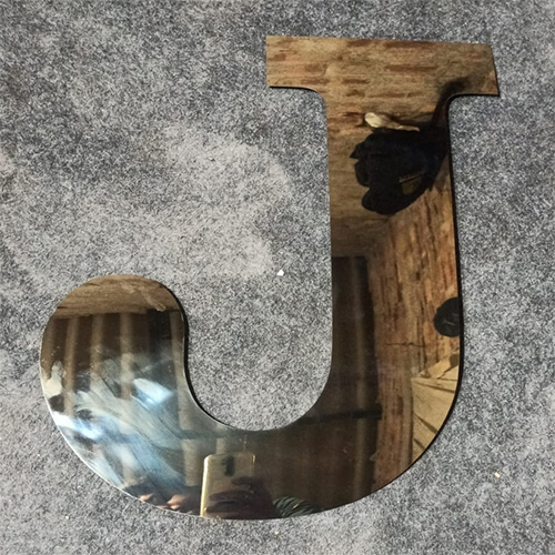 Stainless Steel J Letter