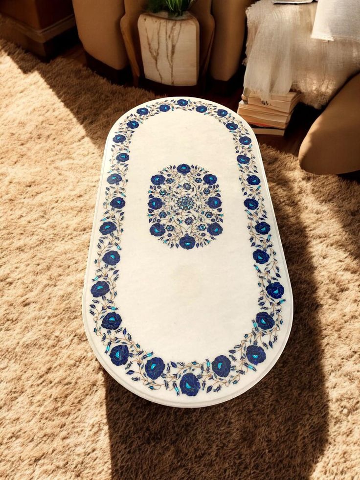 Marble Inlay Table Tops