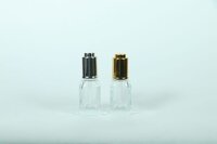 30ML CLEAR GRID SQARE BOTTLE