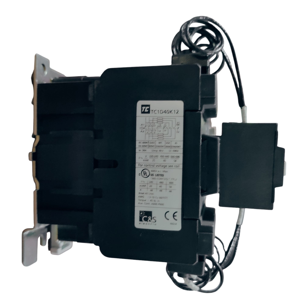 C&s Contactor Tc1d40k12m7 - Color: Black